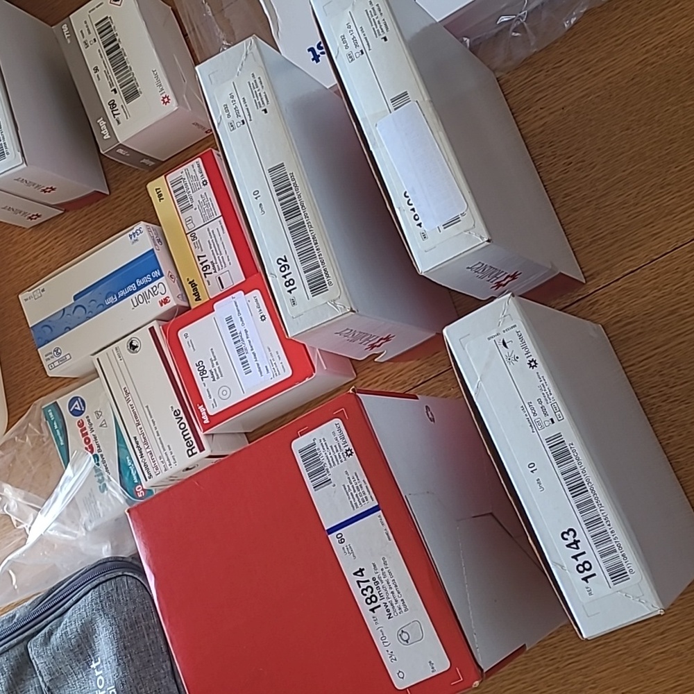 Ostomy supplies Hollister